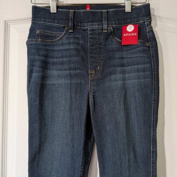 Spanx | Ankle Skinny Jeans In Midnight (Tall) - Picture 5 of 14